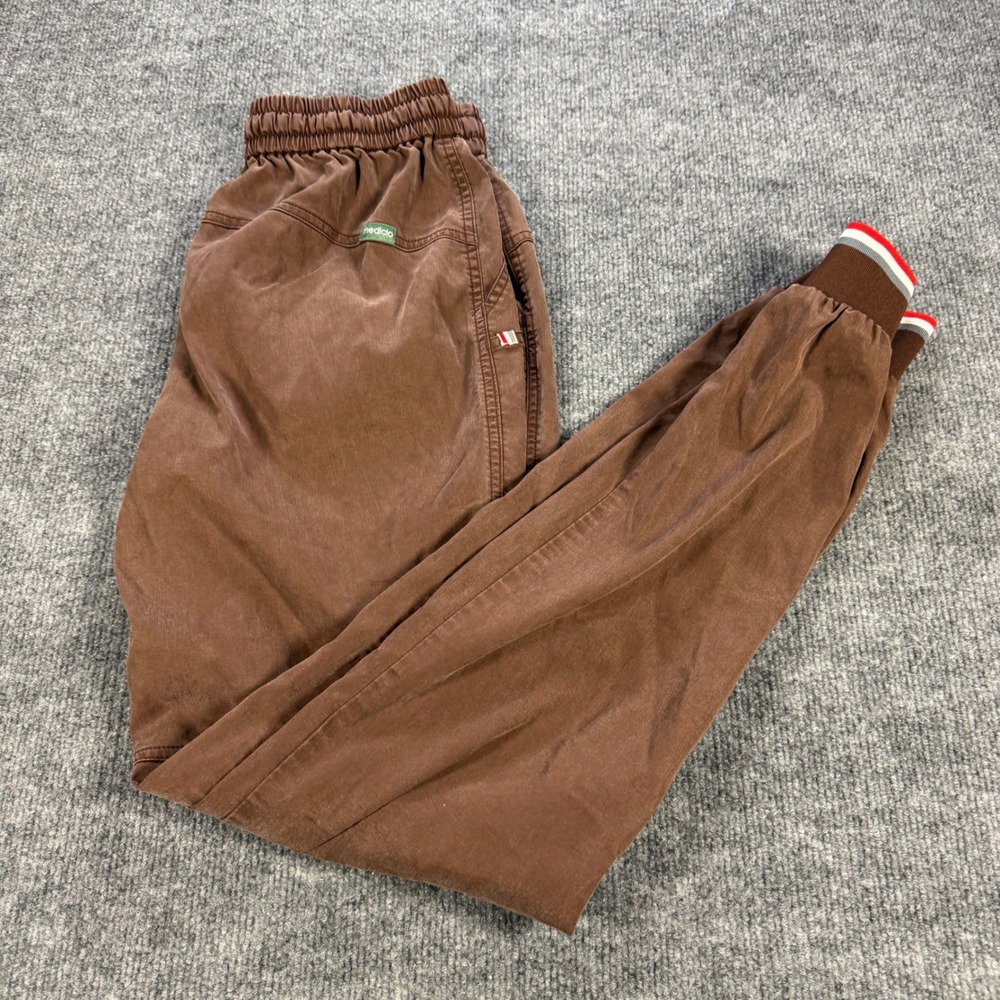 Mediclo Sustainable Scrubs Tencel Jogger Pants Brown Size M Utility Gorpcore